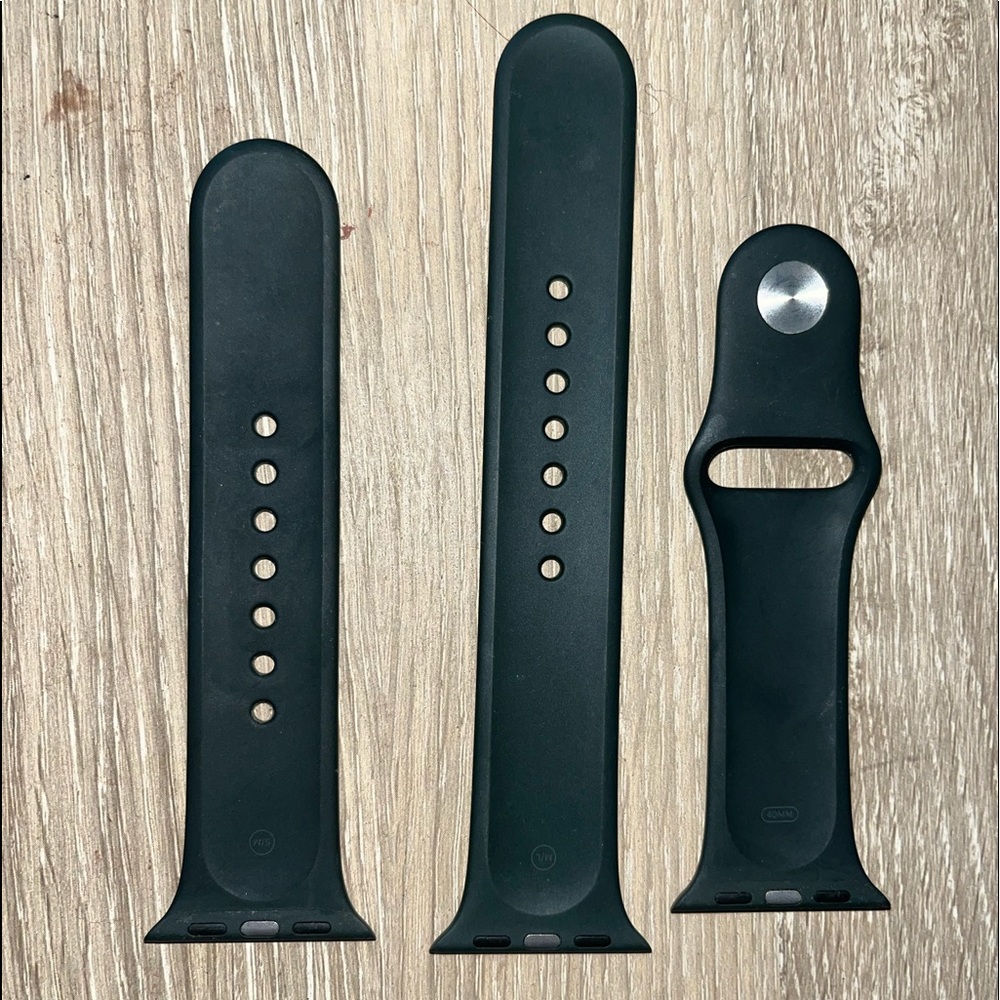 Apple brand Apple Watch adjustable band. 40mm, silicone